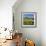 Chateau De Polignac and Hay Bales, Polignac, Haute-Loire, Auvergne, France-Stuart Black-Framed Photographic Print displayed on a wall