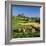 Chateau De Polignac and Hay Bales, Polignac, Haute-Loire, Auvergne, France-Stuart Black-Framed Photographic Print