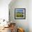 Chateau De Polignac and Hay Bales, Polignac, Haute-Loire, Auvergne, France-Stuart Black-Framed Photographic Print displayed on a wall