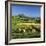 Chateau De Polignac and Hay Bales, Polignac, Haute-Loire, Auvergne, France-Stuart Black-Framed Photographic Print