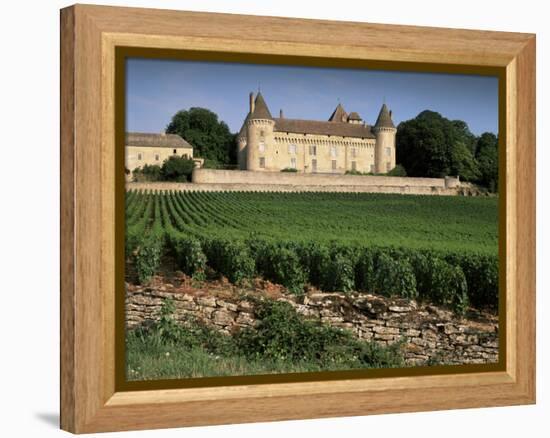 Chateau De Rully, Near Chalon Sur Soane, Bourgogne (Burgundy), France-Michael Busselle-Framed Premier Image Canvas