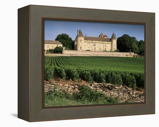 Chateau De Rully, Near Chalon Sur Soane, Bourgogne (Burgundy), France-Michael Busselle-Framed Premier Image Canvas