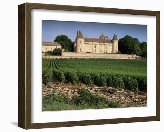 Chateau De Rully, Near Chalon Sur Soane, Bourgogne (Burgundy), France-Michael Busselle-Framed Photographic Print