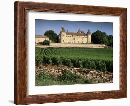 Chateau De Rully, Near Chalon Sur Soane, Bourgogne (Burgundy), France-Michael Busselle-Framed Photographic Print