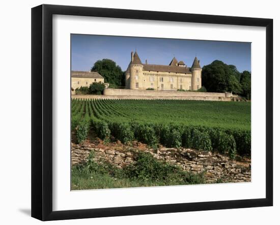 Chateau De Rully, Near Chalon Sur Soane, Bourgogne (Burgundy), France-Michael Busselle-Framed Photographic Print