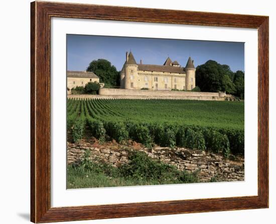 Chateau De Rully, Near Chalon Sur Soane, Bourgogne (Burgundy), France-Michael Busselle-Framed Photographic Print