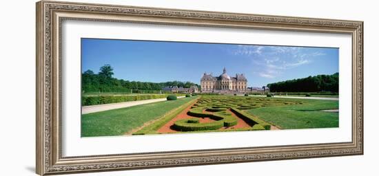 Chateau De Vaux-Le-Vicomte France-null-Framed Photographic Print