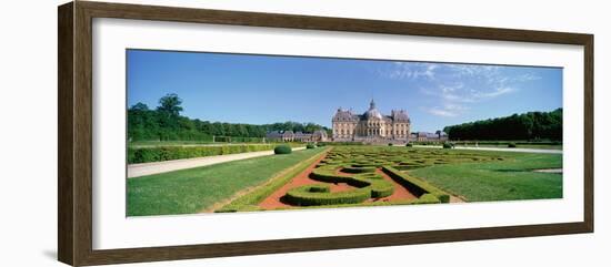 Chateau De Vaux-Le-Vicomte France-null-Framed Photographic Print