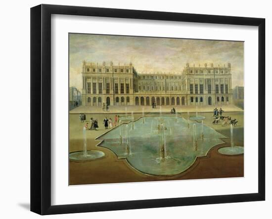 Chateau De Versailles from the Garden Side, Before 1678-null-Framed Giclee Print