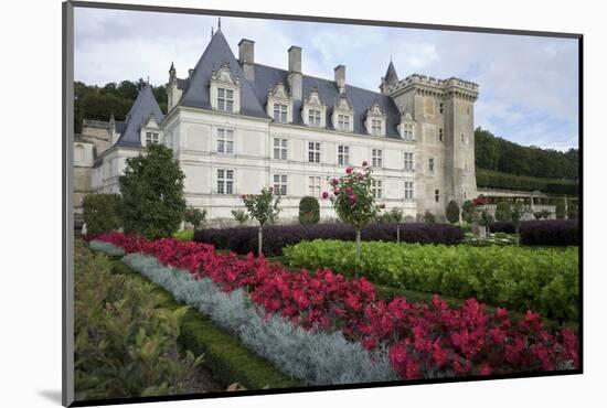Chateau de Villandry, UNESCO World Heritage Site, Indre-Et-Loire, Loire Valley, France, Europe-Rob Cousins-Mounted Photographic Print