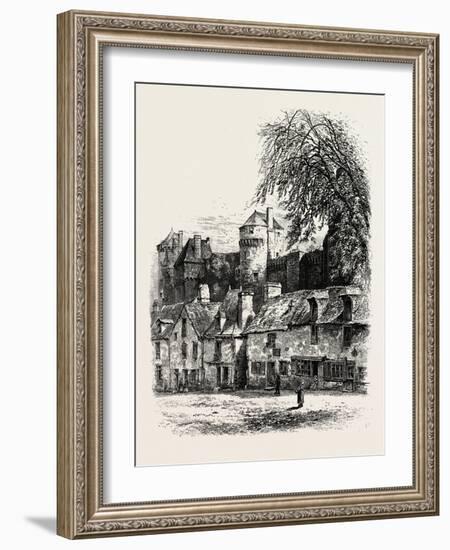 Chateau De Vitre, Normandy and Brittany, France, 19th Century-null-Framed Giclee Print