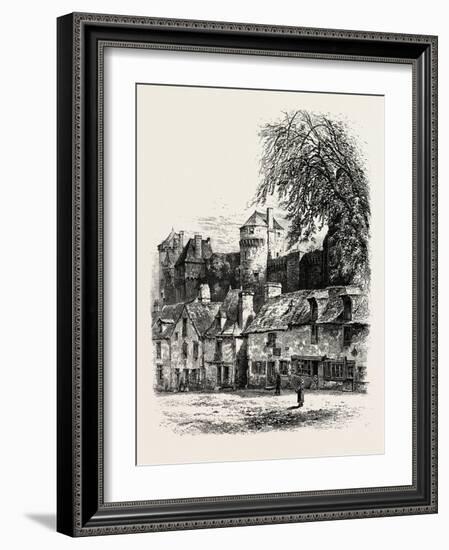 Chateau De Vitre, Normandy and Brittany, France, 19th Century-null-Framed Giclee Print