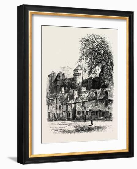 Chateau De Vitre, Normandy and Brittany, France, 19th Century-null-Framed Giclee Print