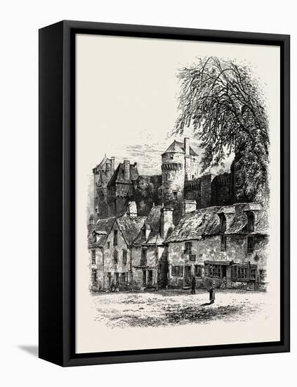 Chateau De Vitre, Normandy and Brittany, France, 19th Century-null-Framed Premier Image Canvas