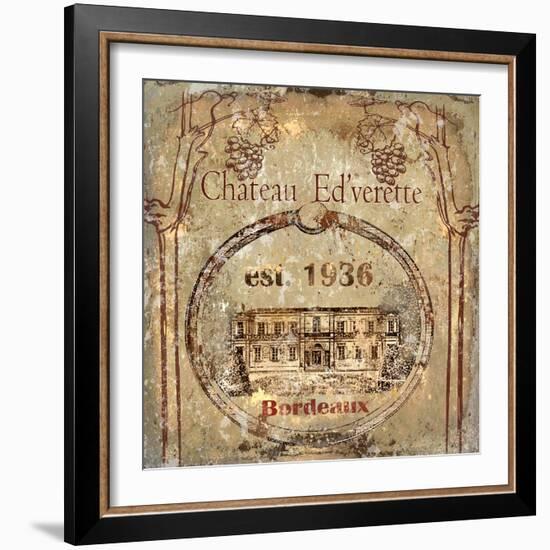 Chateau Ed'verette-Karen Williams-Framed Giclee Print