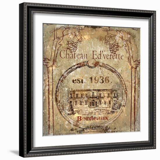 Chateau Ed'verette-Karen Williams-Framed Giclee Print