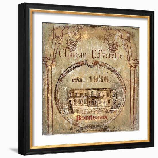 Chateau Ed'verette-Karen Williams-Framed Giclee Print