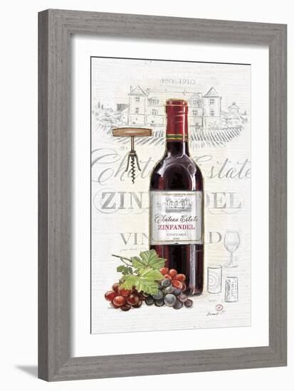 Chateau Estate Zinfandel Entoca-Chad Barrett-Framed Art Print