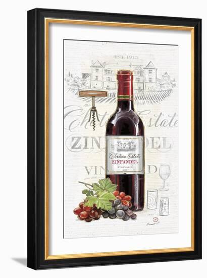 Chateau Estate Zinfandel Entoca-Chad Barrett-Framed Art Print