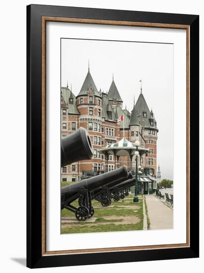 Chateau Frontenac, Quebec City, Province of Quebec, Canada, North America-Michael Snell-Framed Photographic Print