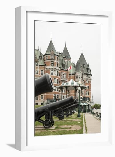 Chateau Frontenac, Quebec City, Province of Quebec, Canada, North America-Michael Snell-Framed Photographic Print