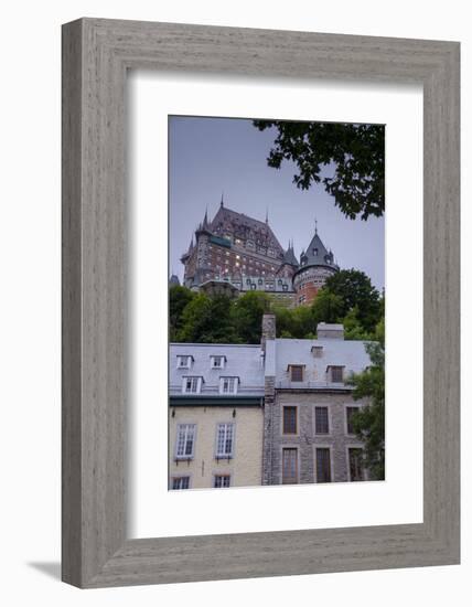 Chateau Frontenac, Quebec City, Province of Quebec, Canada, North America-Michael Snell-Framed Photographic Print