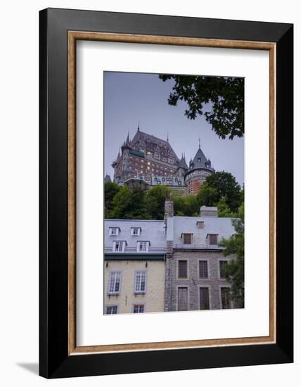 Chateau Frontenac, Quebec City, Province of Quebec, Canada, North America-Michael Snell-Framed Photographic Print