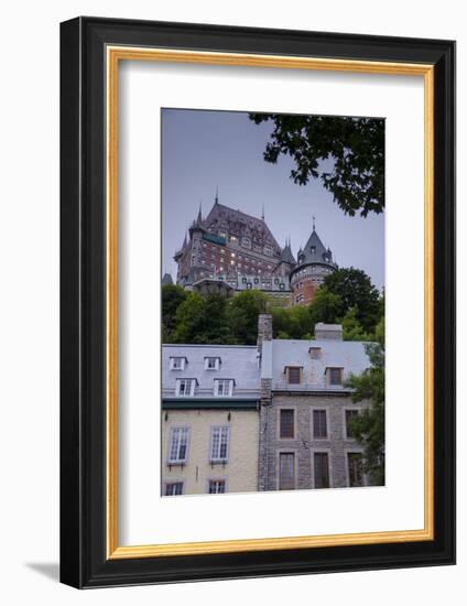 Chateau Frontenac, Quebec City, Province of Quebec, Canada, North America-Michael Snell-Framed Photographic Print