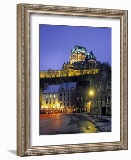 Chateau Frontenac, Quebec City, Quebec, Canada-Demetrio Carrasco-Framed Photographic Print