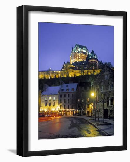 Chateau Frontenac, Quebec City, Quebec, Canada-Demetrio Carrasco-Framed Photographic Print