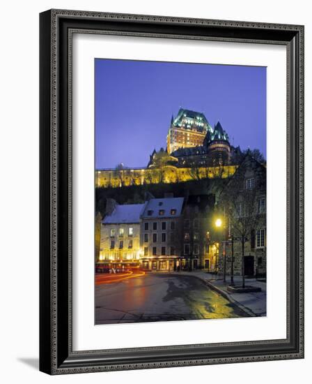 Chateau Frontenac, Quebec City, Quebec, Canada-Demetrio Carrasco-Framed Photographic Print