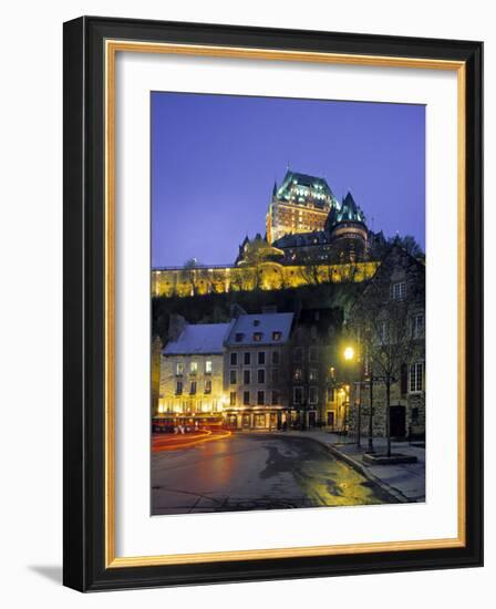 Chateau Frontenac, Quebec City, Quebec, Canada-Demetrio Carrasco-Framed Photographic Print