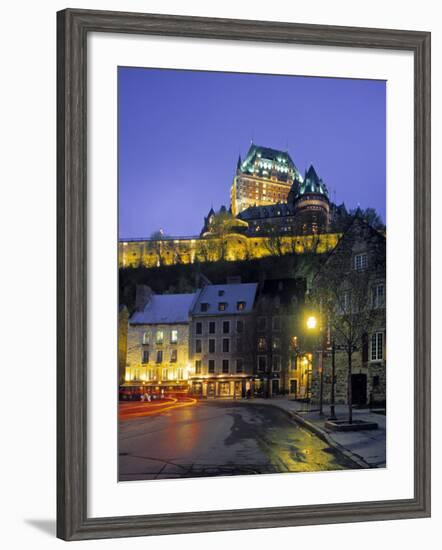 Chateau Frontenac, Quebec City, Quebec, Canada-Demetrio Carrasco-Framed Photographic Print