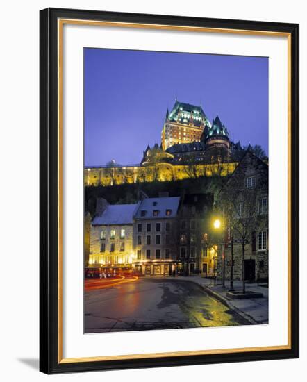 Chateau Frontenac, Quebec City, Quebec, Canada-Demetrio Carrasco-Framed Photographic Print