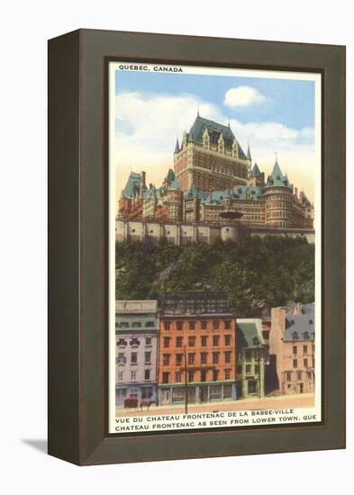 Chateau Frontenac, Quebec-null-Framed Stretched Canvas