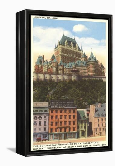 Chateau Frontenac, Quebec-null-Framed Stretched Canvas