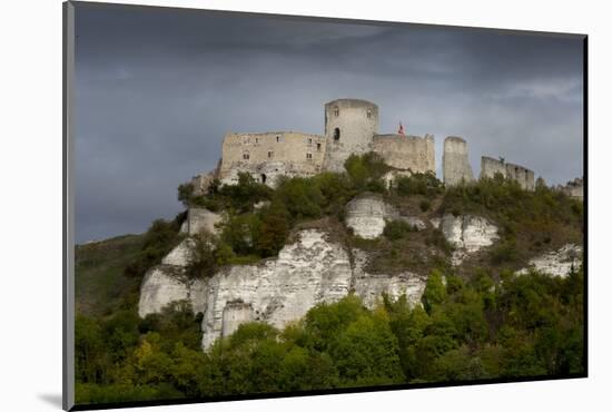 Chateau Gaillard, Les Andelys, Eure, Normandy, France-Charles Bowman-Mounted Photographic Print