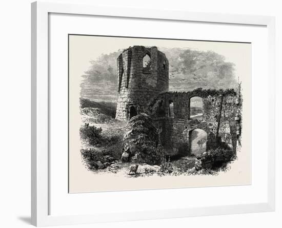 Chateau Gaillard, Normandy and Brittany, France, 19th Century-null-Framed Giclee Print