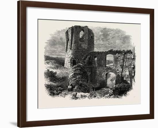 Chateau Gaillard, Normandy and Brittany, France, 19th Century-null-Framed Giclee Print