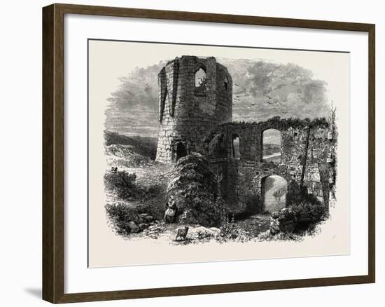 Chateau Gaillard, Normandy and Brittany, France, 19th Century-null-Framed Giclee Print