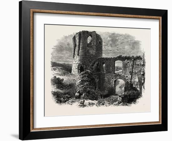 Chateau Gaillard, Normandy and Brittany, France, 19th Century-null-Framed Giclee Print