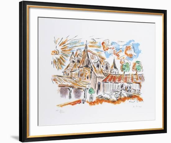 Chateau Haut Brion-Wayne Ensrud-Framed Limited Edition