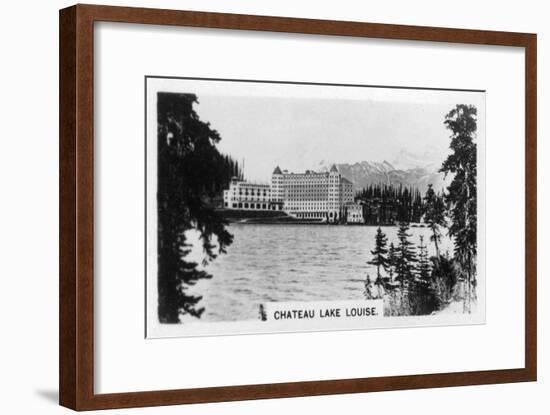 Chateau Lake Louise, Alberta, Canada, C1920S-null-Framed Giclee Print
