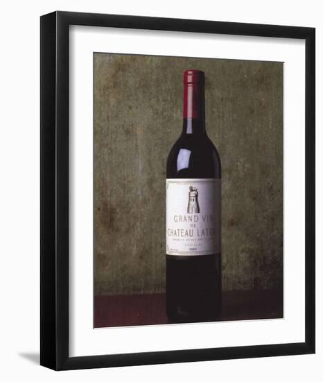 Chateau Latour, 1983-Peter Knaup-Framed Art Print