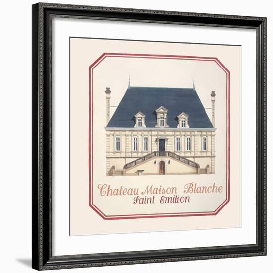 Chateau Maison Blanche-Andras Kaldor-Framed Premium Giclee Print