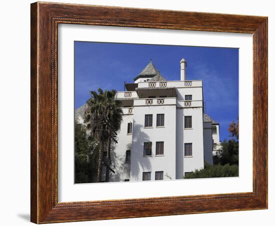 Chateau Marmont Hotel, Sunset Boulevard, Los Angeles, California-Wendy Connett-Framed Photographic Print