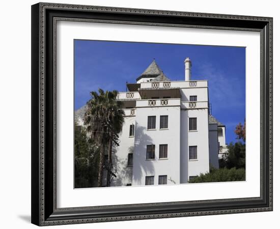 Chateau Marmont Hotel, Sunset Boulevard, Los Angeles, California-Wendy Connett-Framed Photographic Print