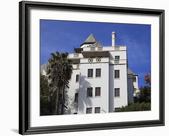 Chateau Marmont Hotel, Sunset Boulevard, Los Angeles, California-Wendy Connett-Framed Photographic Print