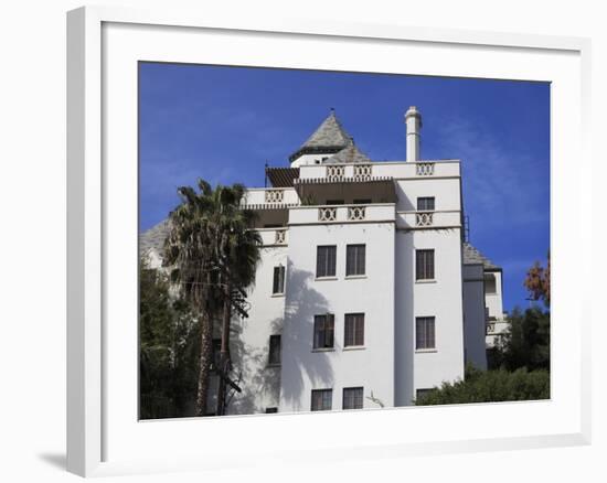 Chateau Marmont Hotel, Sunset Boulevard, Los Angeles, California-Wendy Connett-Framed Photographic Print