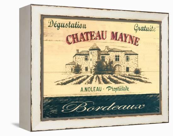 Chateau Mayne-Martin Wiscombe-Framed Stretched Canvas